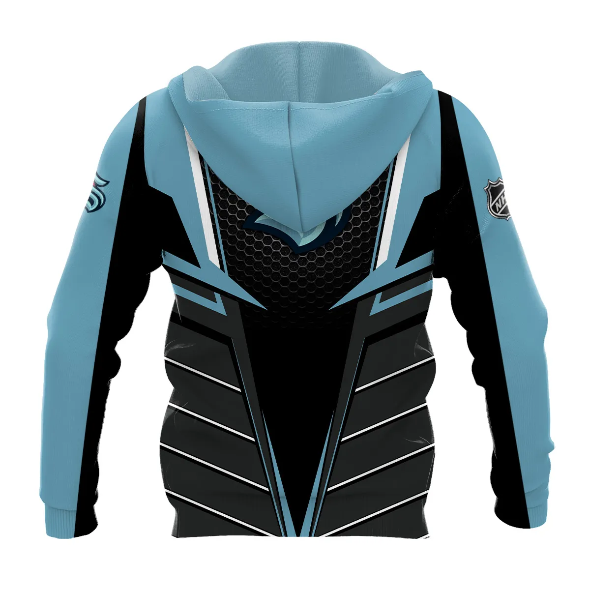 NHL Seattle Kraken Exclusive All Over Prints HONHL041124A01SKHD - Hoodie - Image 3