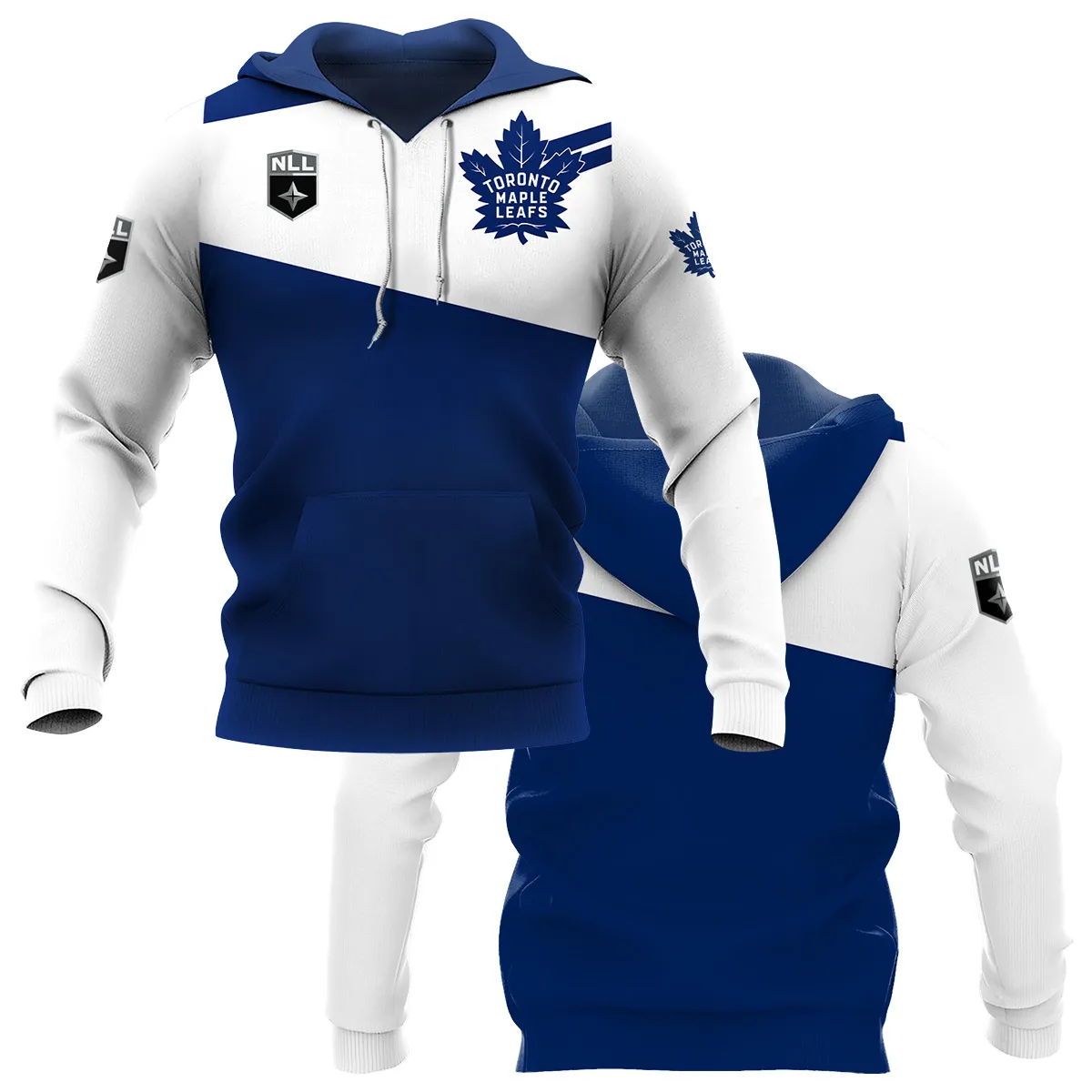 NHL Toronto Maple Leafs Exclusive All Over Prints HONHL041124WJ02TMLHD - Hoodie