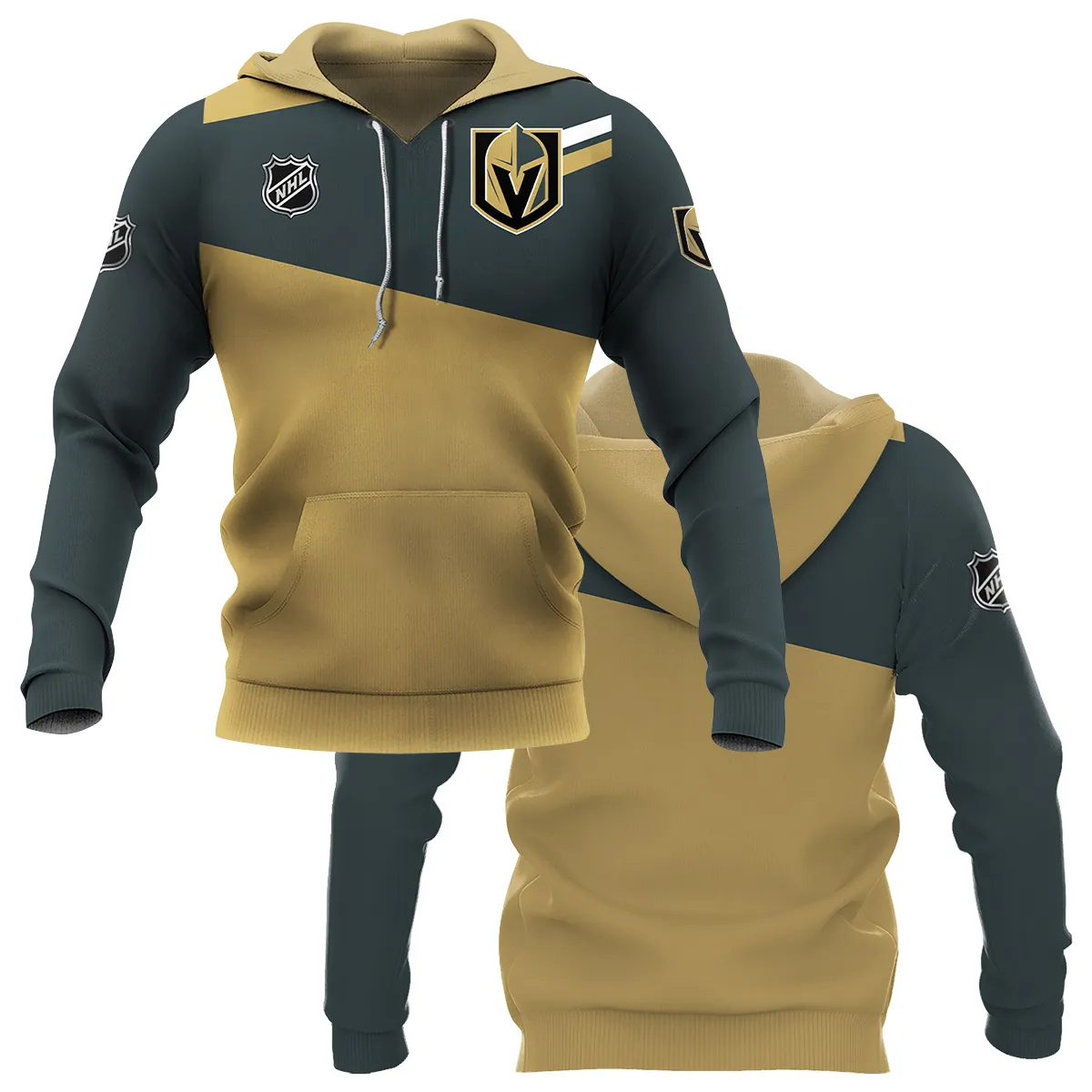 NHL Vegas Golden Knights Exclusive All Over Prints HONHL041124WJ02VGKHD - Hoodie
