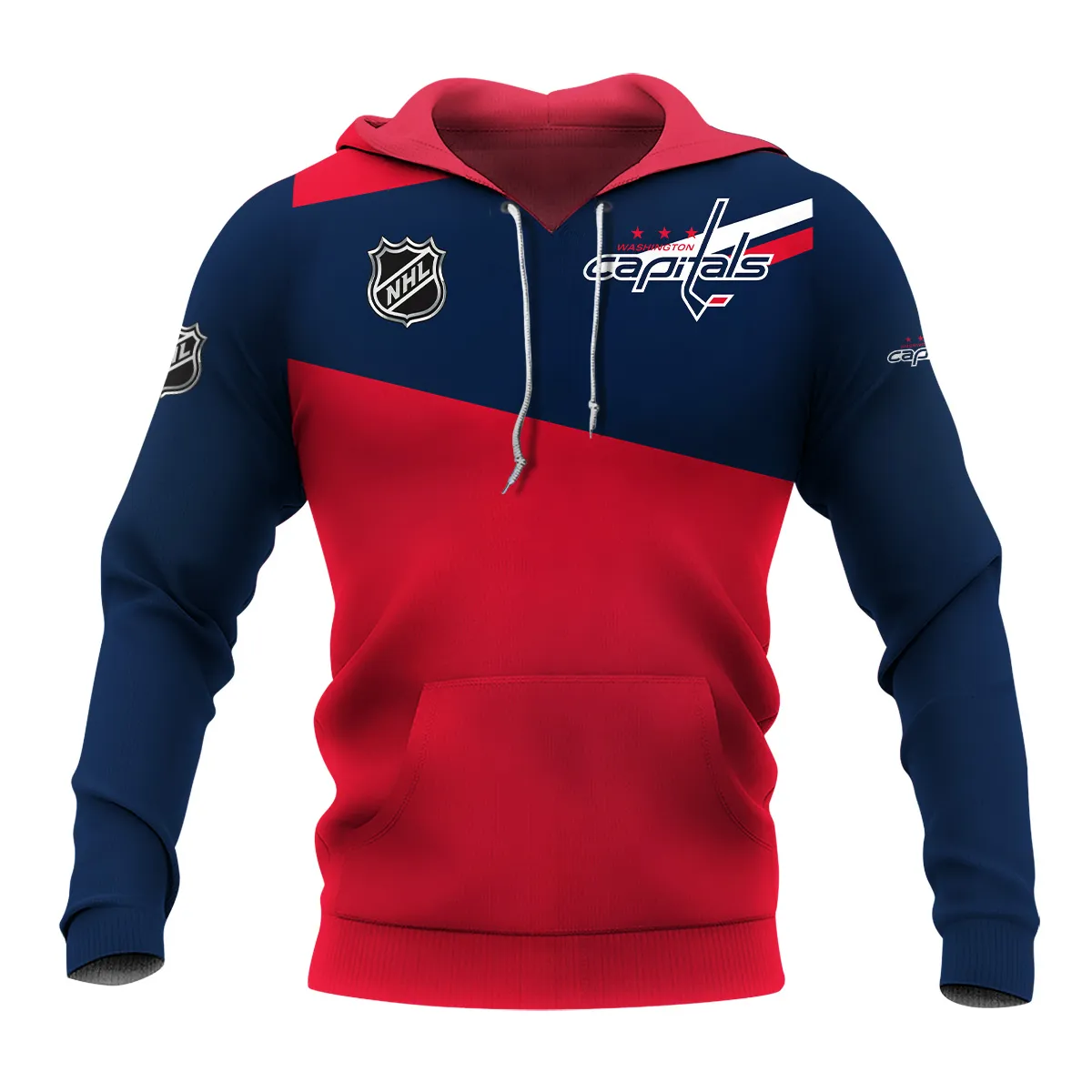 NHL Washington Capitals Exclusive All Over Prints HONHL041124WJ02WCHD - Hoodie - Image 2