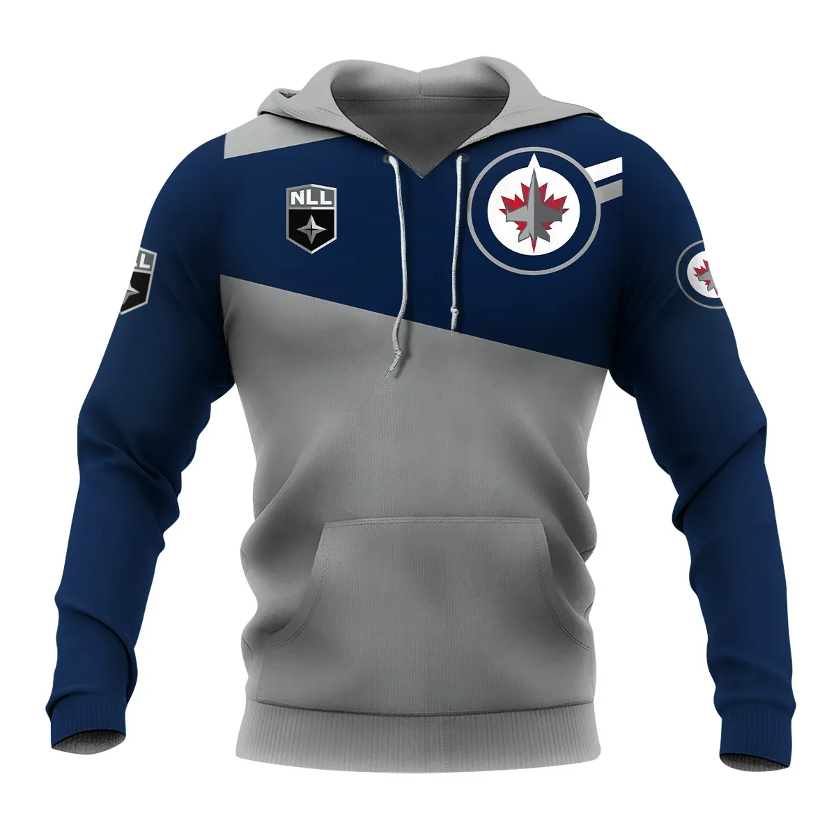NHL Winnipeg Jets Exclusive All Over Prints HONHL041124WJ02WJHD - Hoodie - Image 2