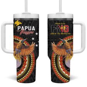 Papua New Guinea Tok Pisin Wik Land Of The Unexpected Custom Stanley Quencher 40oz Stainless Steel Tumbler With Handle - Threewoofs