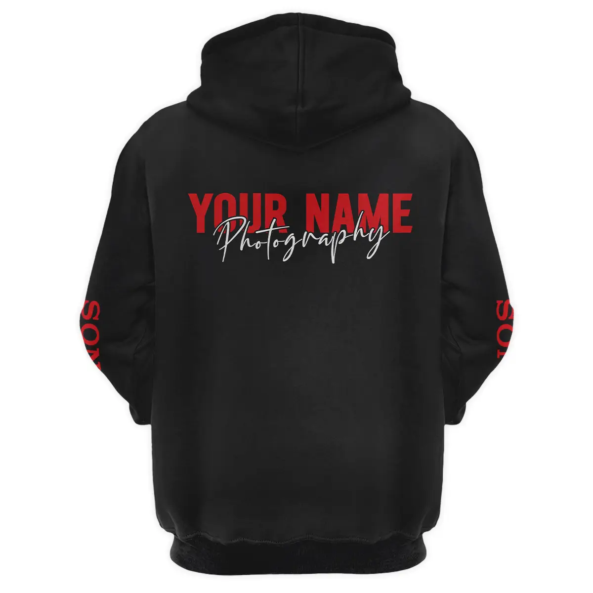Personalized Gift Custom Name Sony Camera Photography All Over Prints BLPT101124A1SN1 - Hoodie - Image 3
