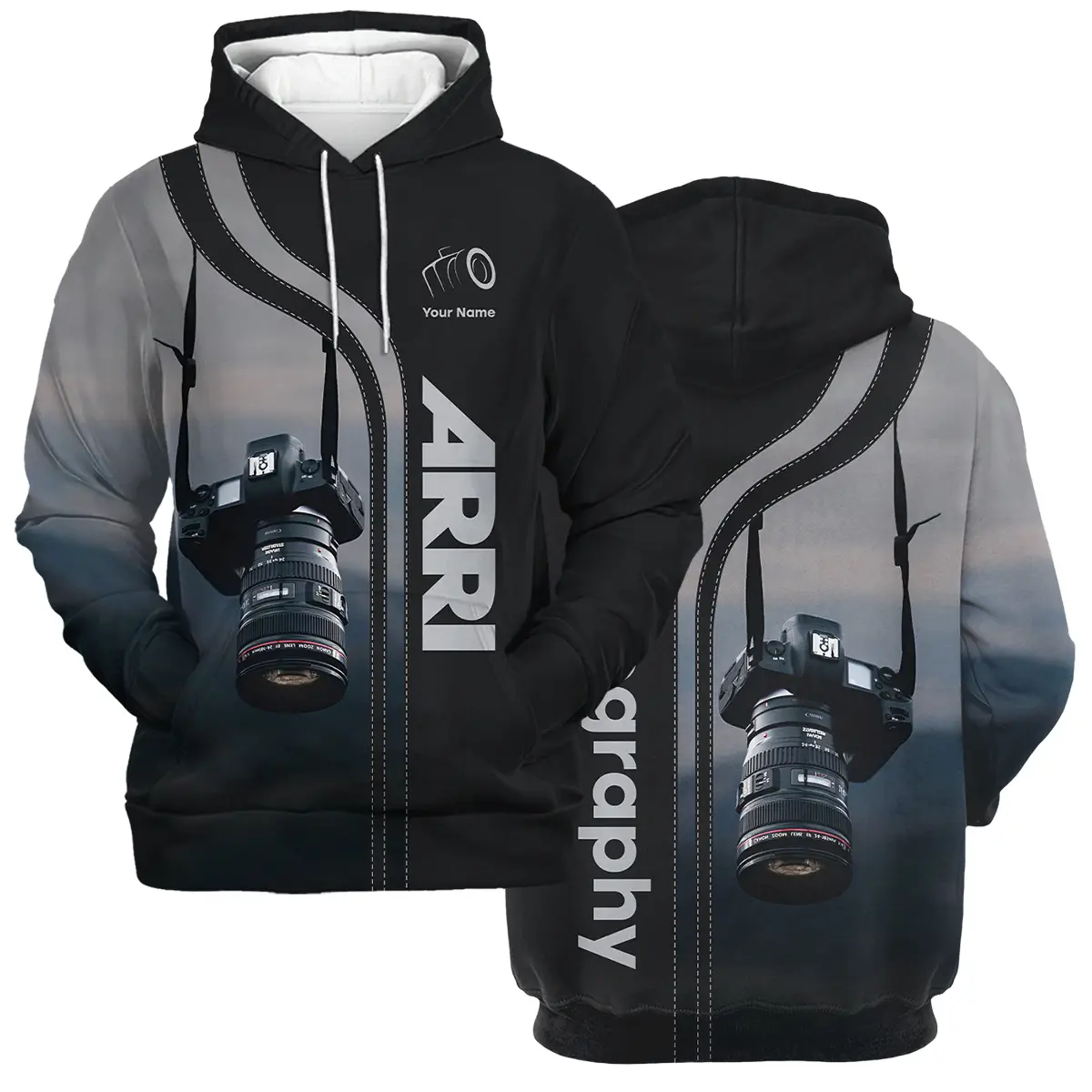 Personalized Gifts Custom Your Name Arri Photography Videography All Over Prints BL251024A1AR - Hoodie
