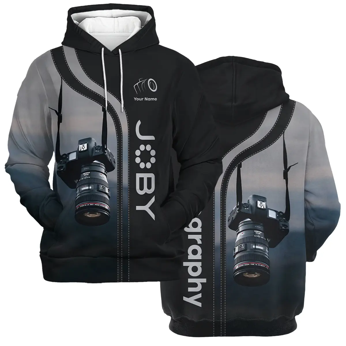 Personalized Gifts Custom Your Name Joby Photography Videography All Over Prints BL251024A1JB - Hoodie