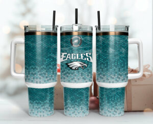 Philadelphia Eagles Insulated Travel Mug - Perfect Gift for Fans!