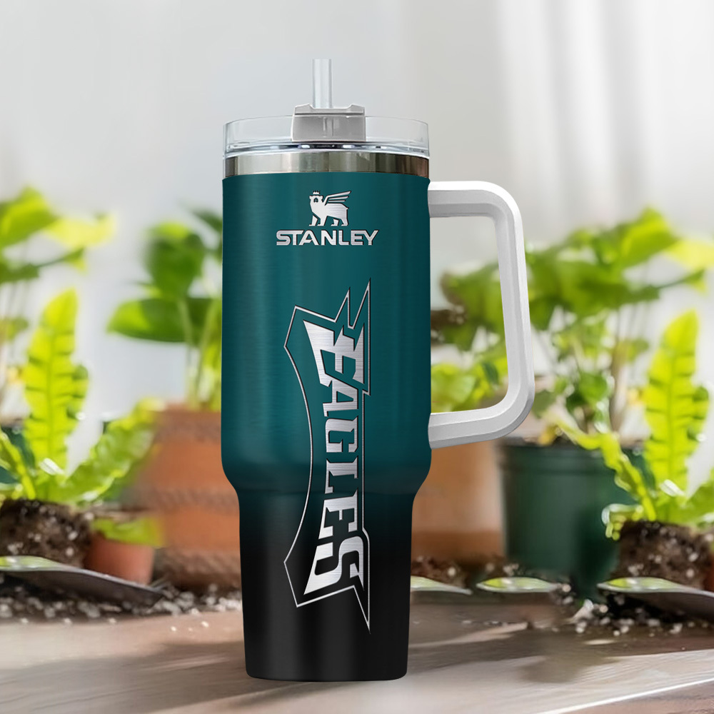 Customizable Stanley Tumbler with Handle - Personalized Sports Team Design - Image 2