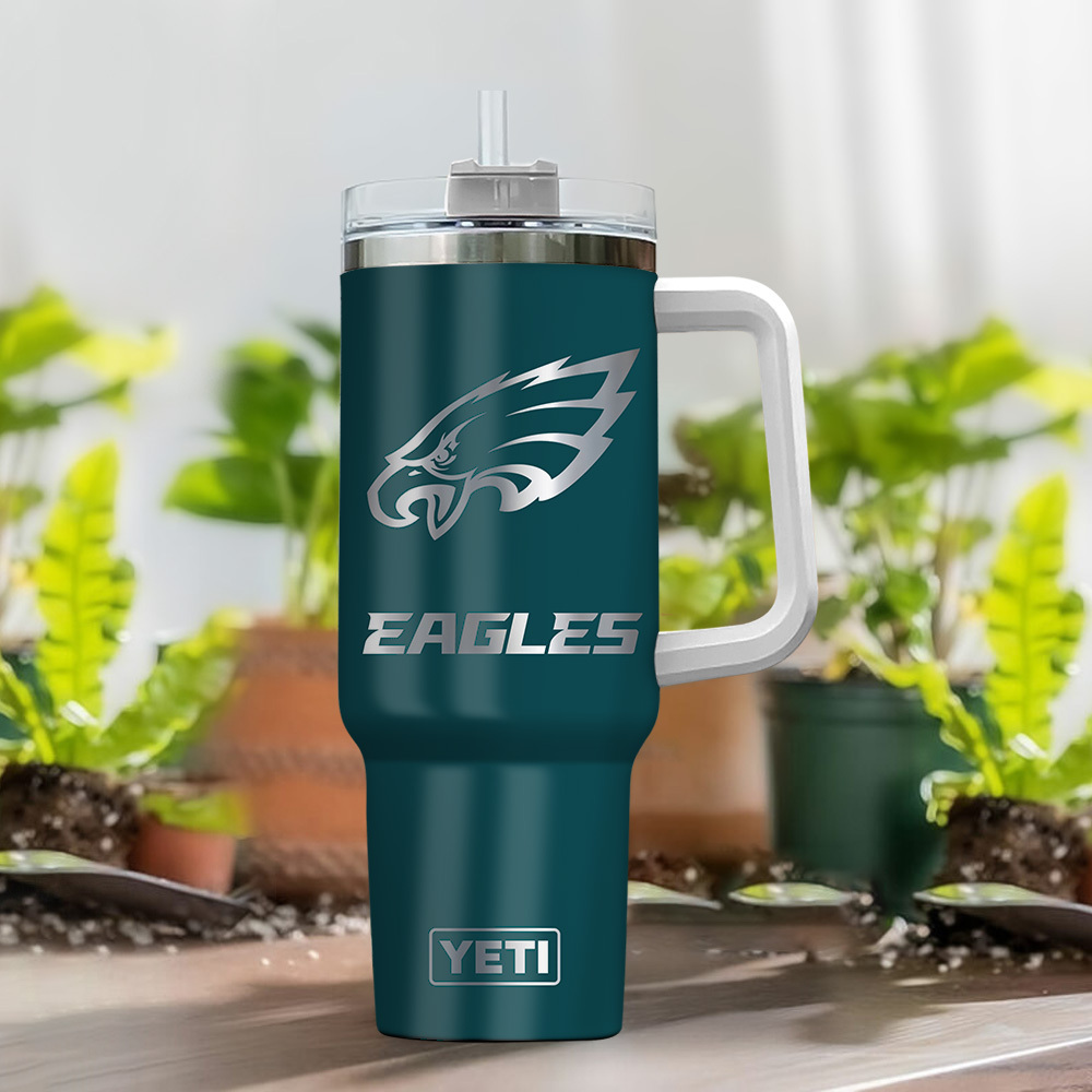 Custom Name Personalized Football Team Tumbler - Perfect Gift for Fans - Image 2