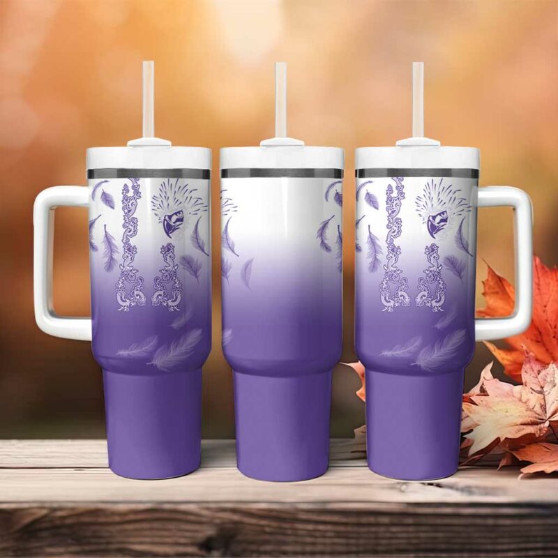 Philippines National Costume Style Custom Stanley Quencher 40oz Stainless Steel Tumbler With Handle - Threewoofs - Image 4