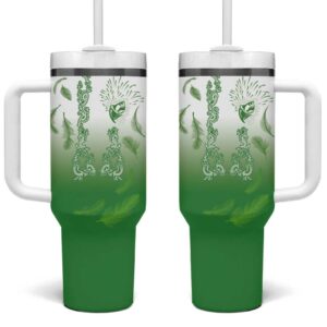 Philippines National Costume Style Custom Stanley Quencher 40oz Stainless Steel Tumbler With Handle - Threewoofs