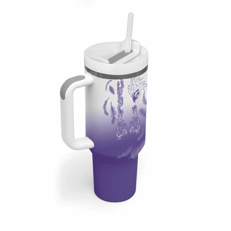Philippines National Costume Style Custom Stanley Quencher 40oz Stainless Steel Tumbler With Handle - Threewoofs - Image 2
