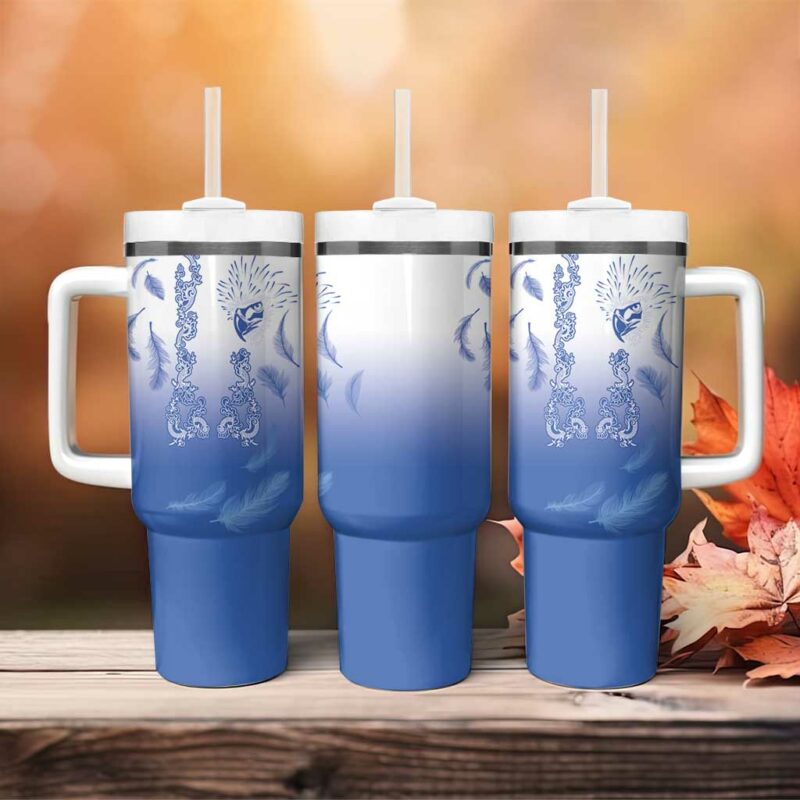 Philippines National Costume Style Custom Stanley Quencher 40oz Stainless Steel Tumbler With Handle - Threewoofs - Image 4