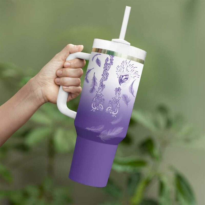 Philippines National Costume Style Custom Stanley Quencher 40oz Stainless Steel Tumbler With Handle - Threewoofs - Image 3
