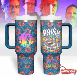 Phish Music Custom Stanley Quencher 40oz Stainless Steel Tumbler With Handle - Threewoofs