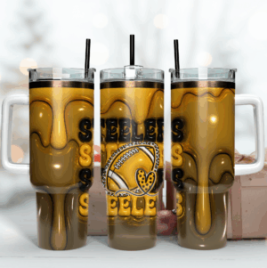 Premium Football-Themed Insulated Tumbler – Perfect Gift for Fans