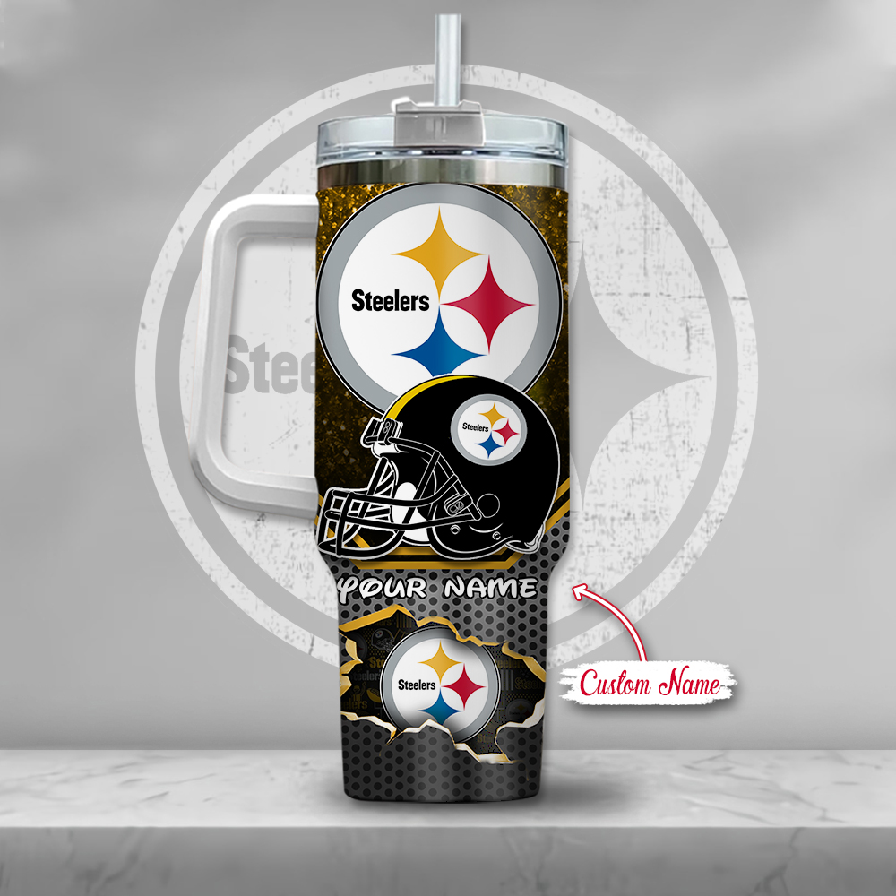 Personalized Steelers Fan Tumbler with Iconic Character Design - Image 3
