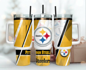 Pittsburgh Steelers Insulated Travel Mug - Ultimate Fan Gift