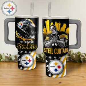 Pittsburgh Steelers Insulated Mug - Ultimate Fan Gift for Game Day