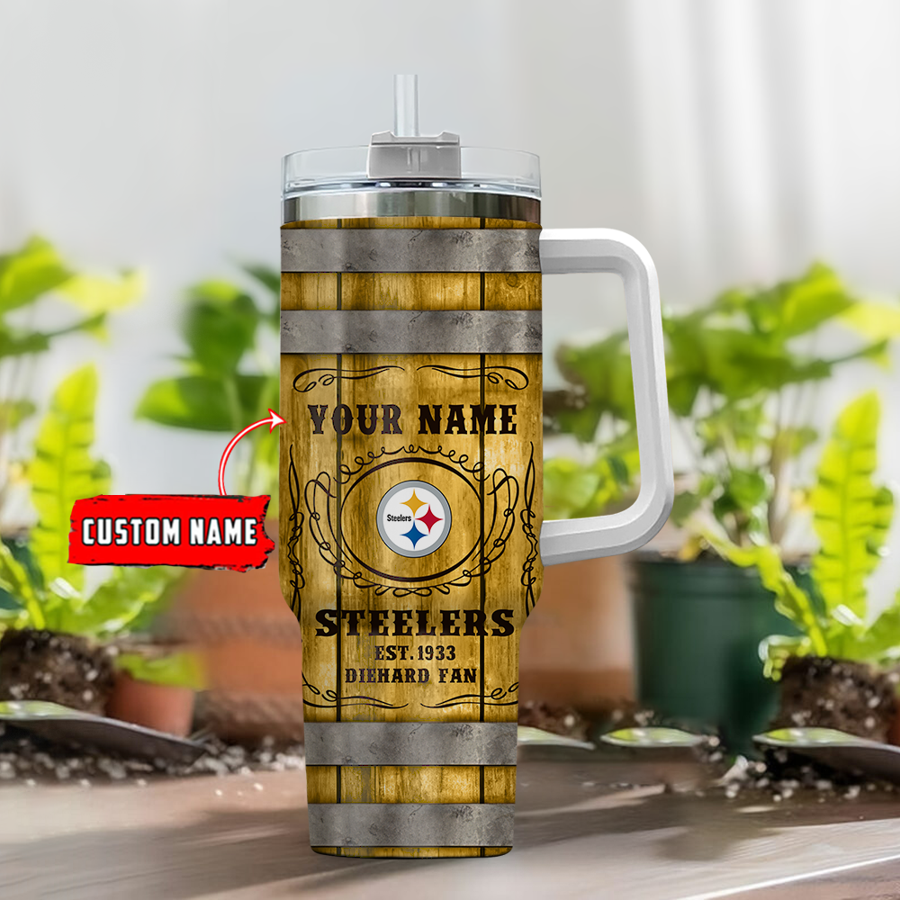 Custom NFL Team Barrel Mug with Name - Perfect Gift for Football Fans - Image 4