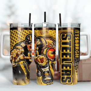 Dynamic Football Fan Tumbler - Stay Hydrated with Team Spirit