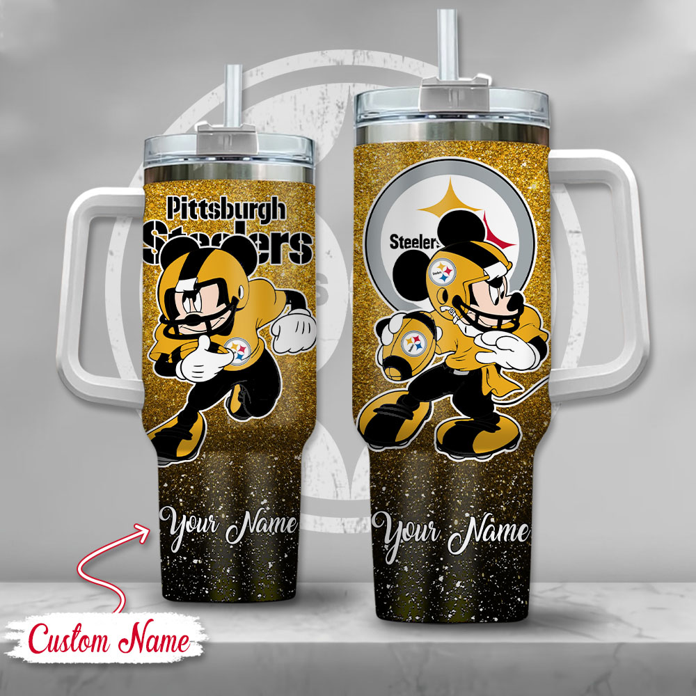 Customizable Fan Tumbler with Handle - Add Your Name