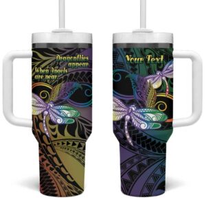Polynesian Memorial Custom Stanley Quencher 40oz Stainless Steel Tumbler With Handle - Threewoofs