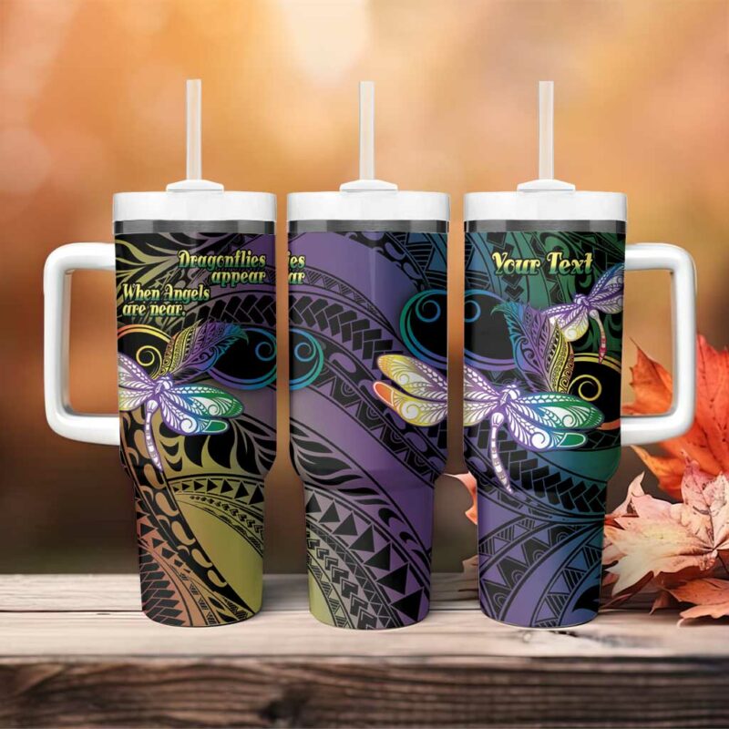 Polynesian Memorial Custom Stanley Quencher 40oz Stainless Steel Tumbler With Handle - Threewoofs - Image 4