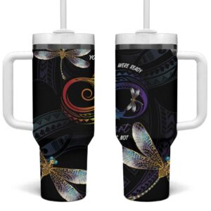 Polynesian Memorial Your Wings Were Ready But My Heart Was Not Custom Stanley Quencher 40oz Stainless Steel Tumbler With Handle - Threewoofs