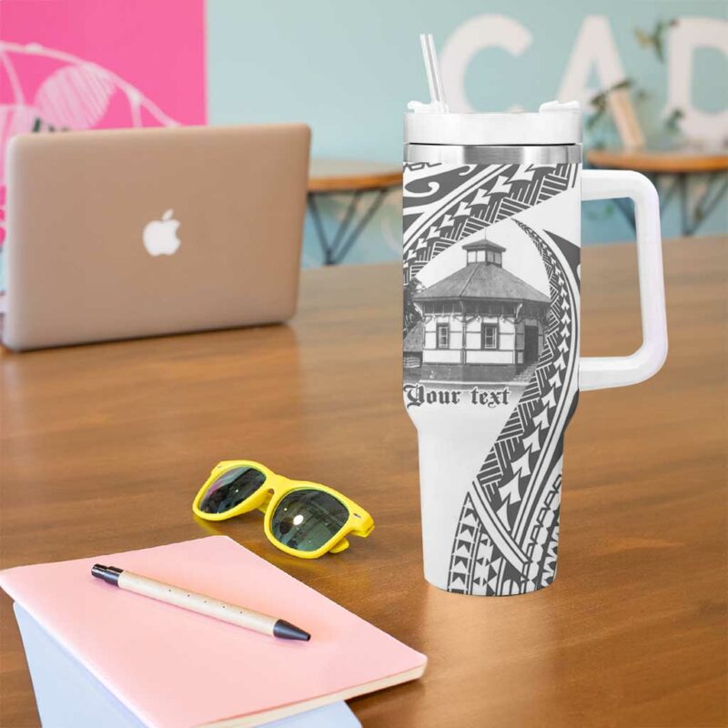 Samoa Mau Movement House Fa‚Äôa Samoa The Samoan Way Custom Stanley Quencher 40oz Stainless Steel Tumbler With Handle - Threewoofs - Image 5