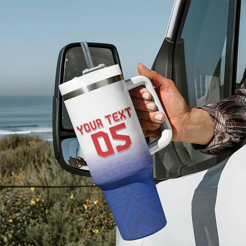 Samoa Rugby 2024 Pacific Go Manu Samoa Custom Stanley Quencher 40oz Stainless Steel Tumbler With Handle - Threewoofs - Image 7