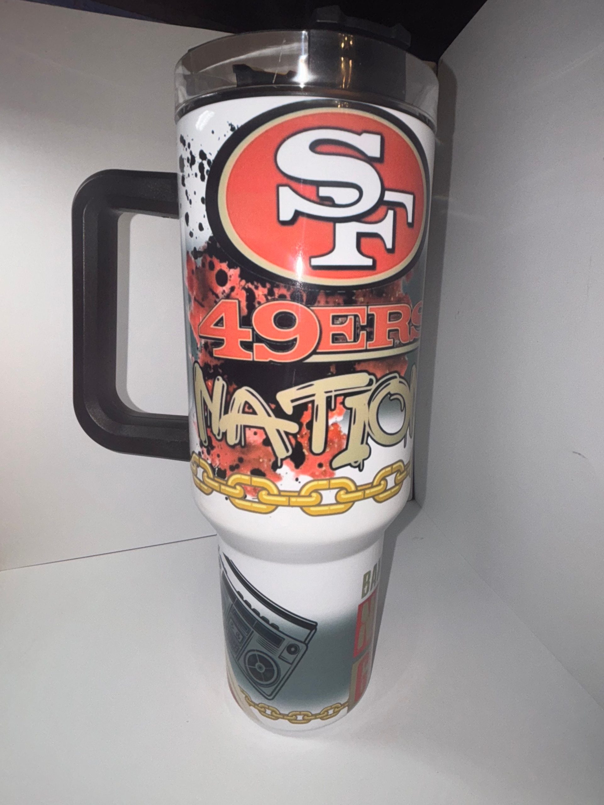 49ers Nation Tumbler - Show Your Team Pride with Every Sip! - Image 4