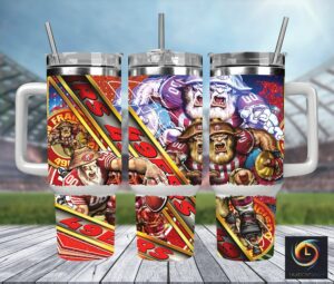 49ers Fan Tumbler – Insulated Mug with Bold Team Graphics