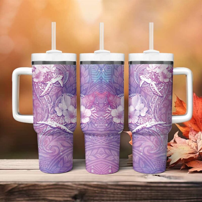 Sea Turtle Love Give Us A Fairytale Custom Stanley Quencher 40oz Stainless Steel Tumbler With Handle - Threewoofs - Image 4