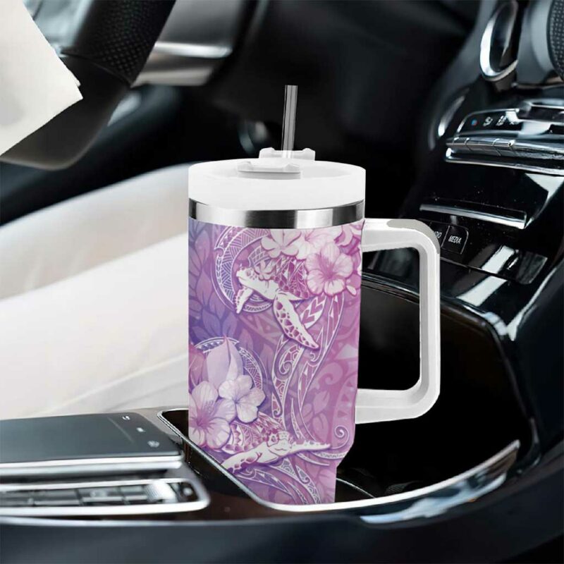 Sea Turtle Love Give Us A Fairytale Custom Stanley Quencher 40oz Stainless Steel Tumbler With Handle - Threewoofs - Image 8
