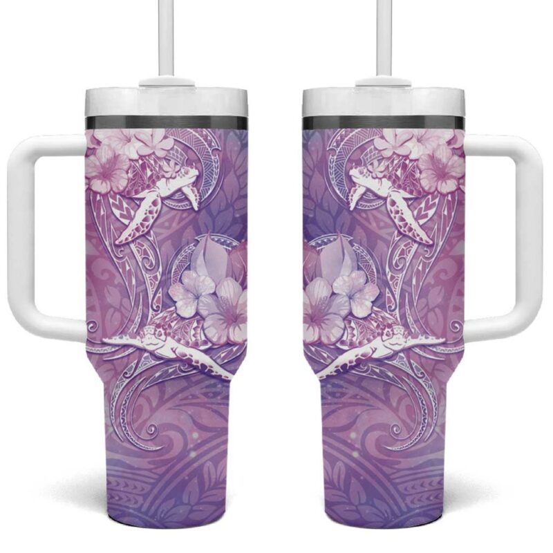 Sea Turtle Love Give Us A Fairytale Custom Stanley Quencher 40oz Stainless Steel Tumbler With Handle - Threewoofs