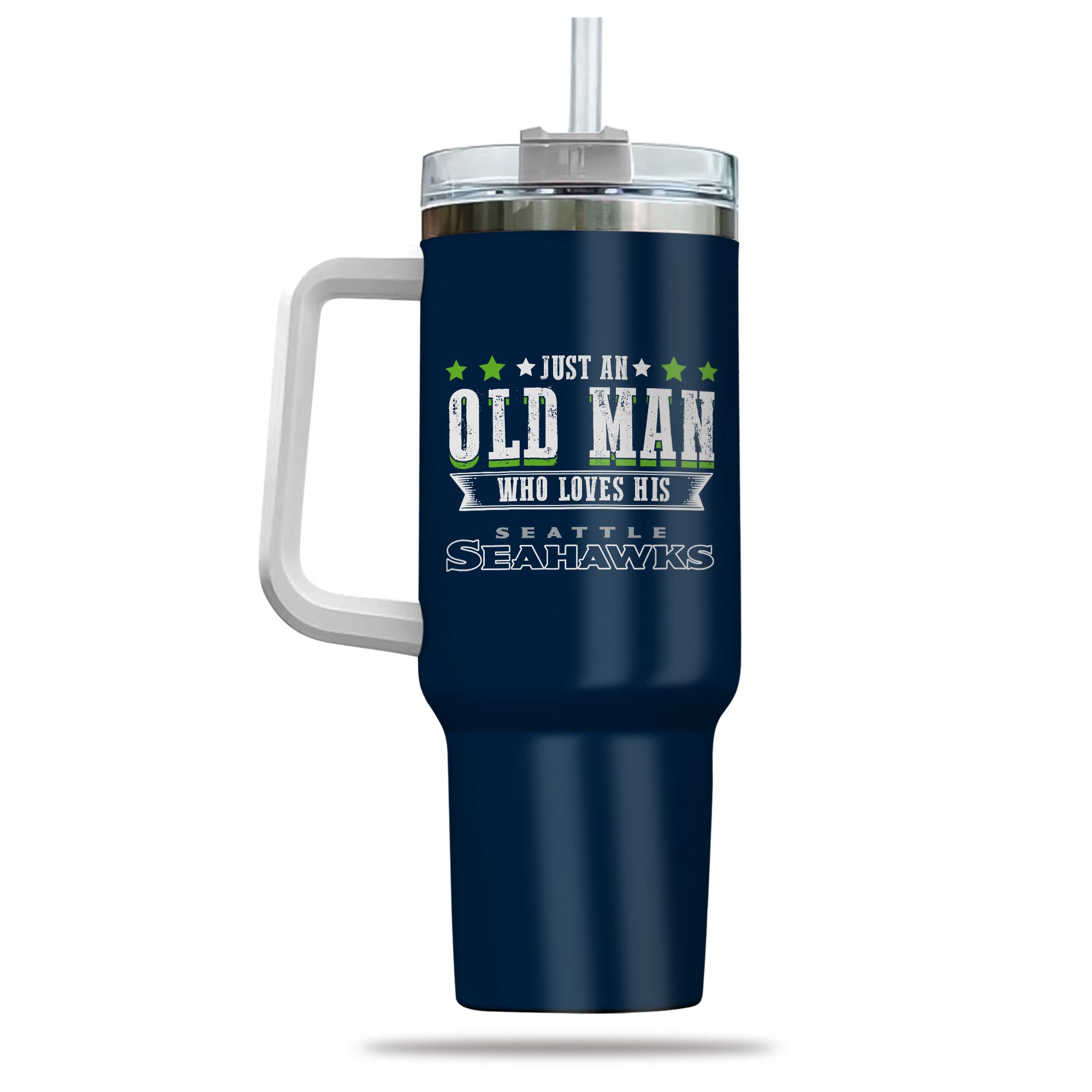 Seattle Seahawks Fan Tumbler - Perfect Gift for Die-Hard Supporters - Image 3