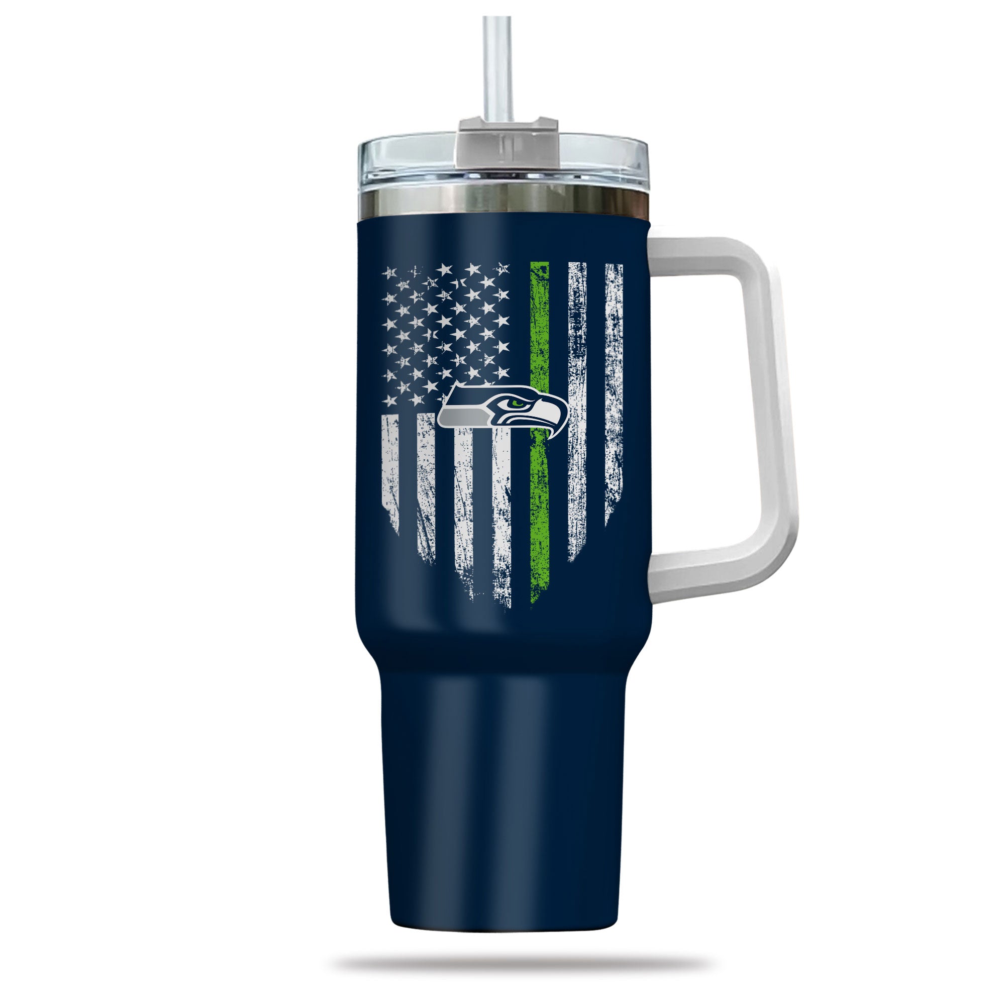 Seattle Seahawks Fan Tumbler - Perfect Gift for Die-Hard Supporters - Image 2