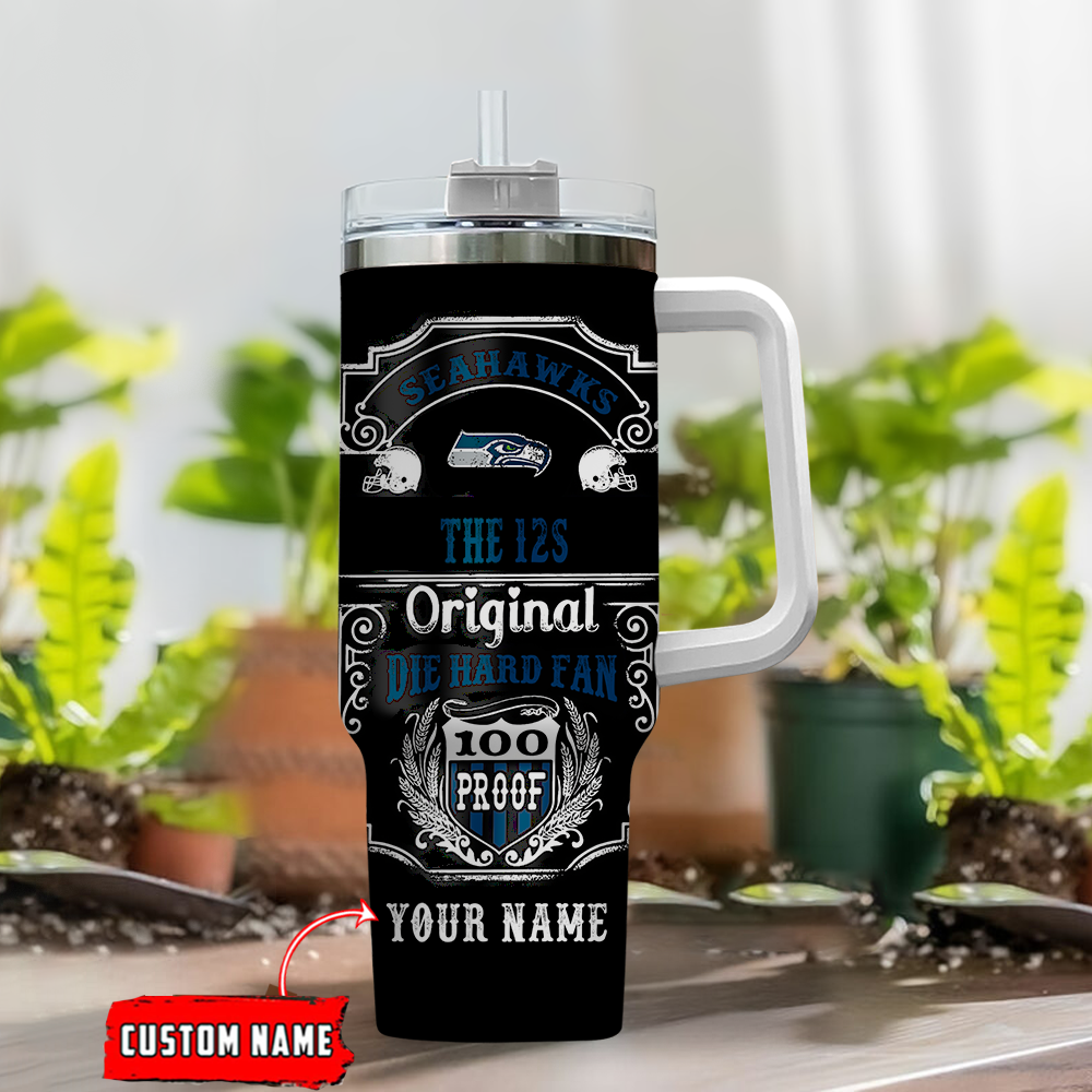 Customizable Die-Hard Fan Tumbler - Personalize with Your Name - Image 2