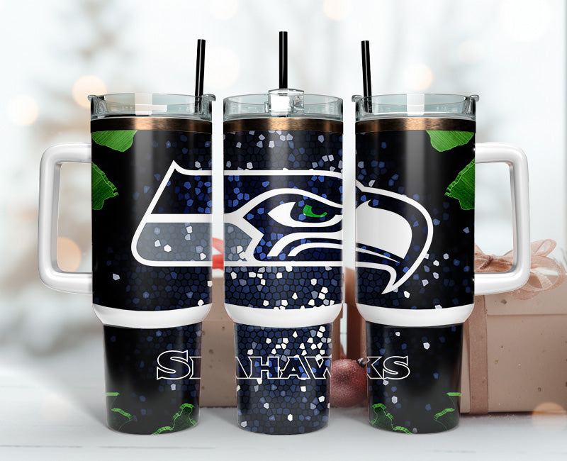 Stylish Insulated Football Team Tumbler with Handle – Perfect Gift for Fans