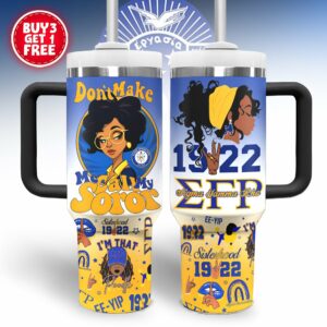Sigma Gamma Rho Custom Stanley Quencher 40oz Stainless Steel Tumbler With Handle - Threewoofs