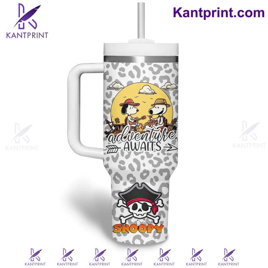 Personalized Adventure Awaits Tumbler - Custom Name Travel Mug - Image 3