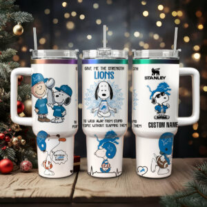 Snoopy PeanuTaylor Swift Football Cartoon Custom Stanley Quencher 40oz Stainless Steel Tumbler With Handle - Threewoofs
