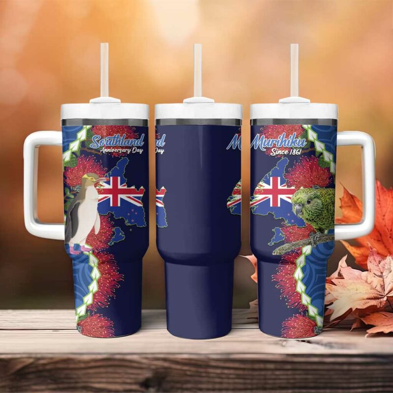 Southland Anniversary Day Custom Stanley Quencher 40oz Stainless Steel Tumbler With Handle - Threewoofs - Image 4