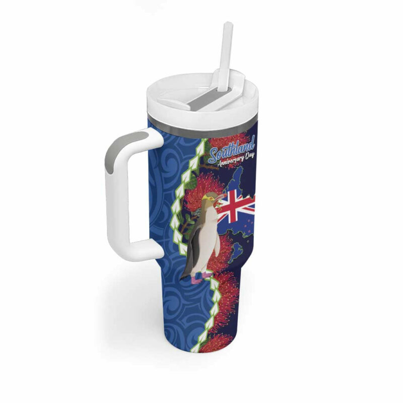 Southland Anniversary Day Custom Stanley Quencher 40oz Stainless Steel Tumbler With Handle - Threewoofs - Image 2