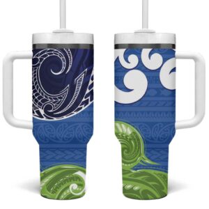 Southland New Zealand Custom Stanley Quencher 40oz Stainless Steel Tumbler With Handle - Threewoofs