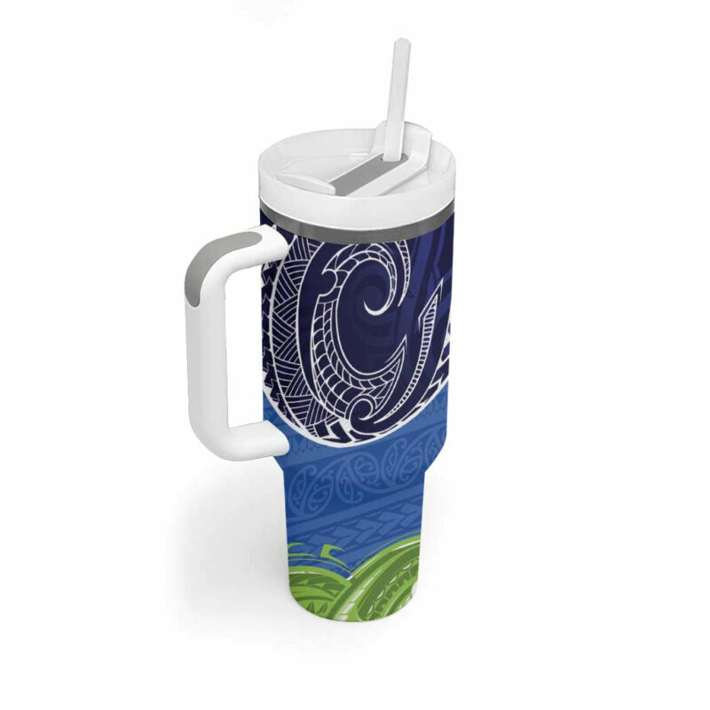 Southland New Zealand Custom Stanley Quencher 40oz Stainless Steel Tumbler With Handle - Threewoofs - Image 2