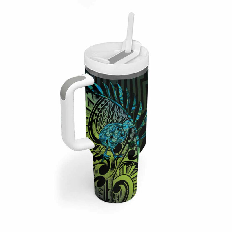 Southland Takehe Pounama Custom Stanley Quencher 40oz Stainless Steel Tumbler With Handle - Threewoofs - Image 2
