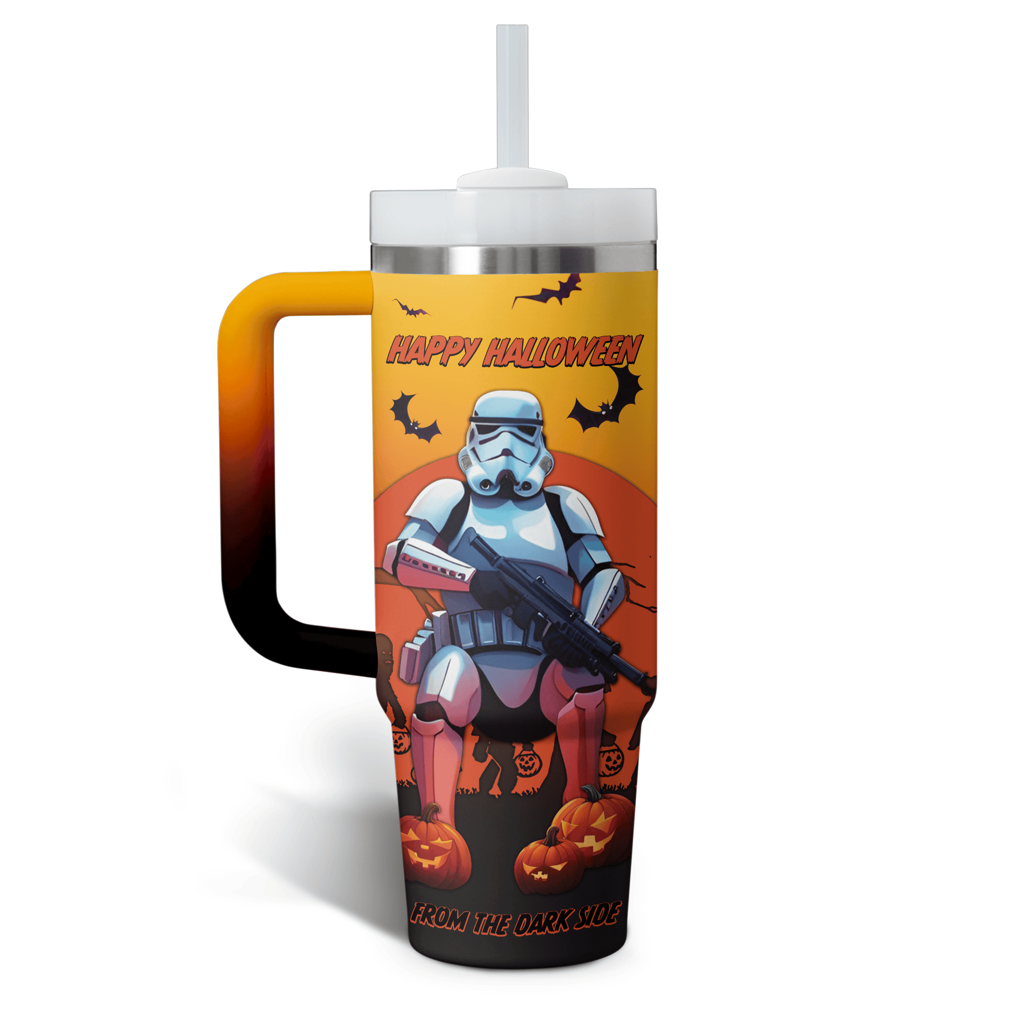 Spooky Star Wars Halloween Tumblers - Double-Sided Design - Image 3