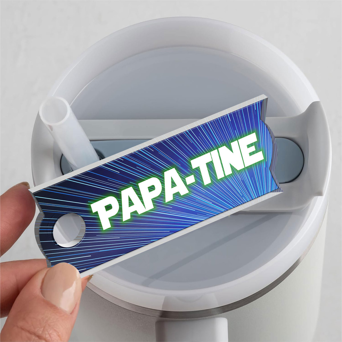 TruMoo Star Wars Inspired Blue Milk Mug - Galactic Protein Drink Holder - Image 3