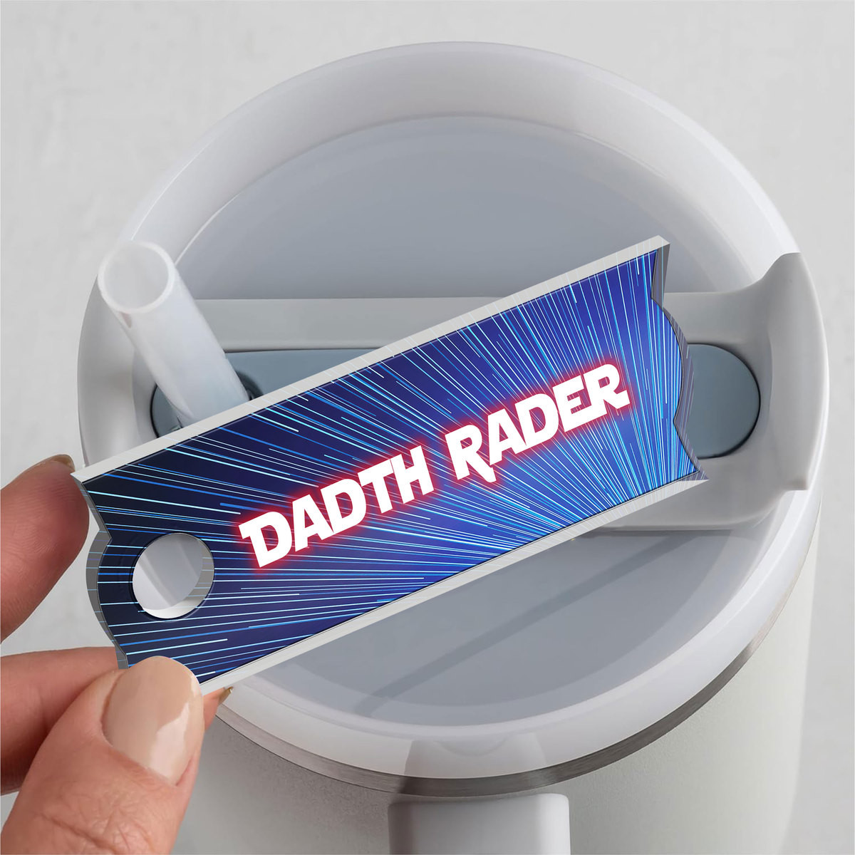 TruMoo Star Wars Inspired Blue Milk Mug - Galactic Protein Drink Holder - Image 6